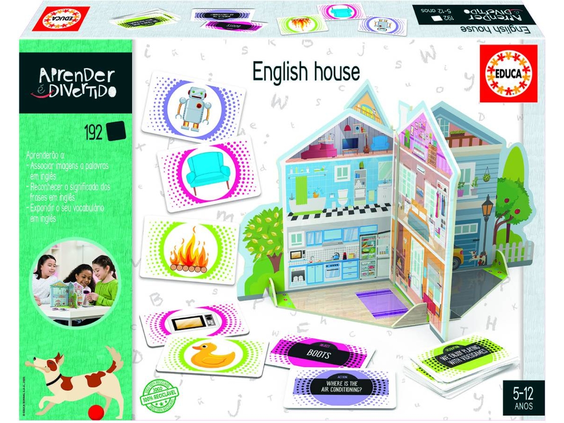 Jogo EDUCA BORRAStivo EDUCA BORRAS Aprendo Inglês (Idade Mínima: 5+)