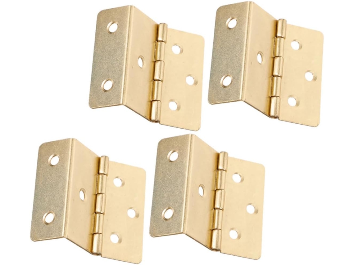 Conjunto De 4 Dobradiças Triplas Retrô, Estilo Vintage, Para