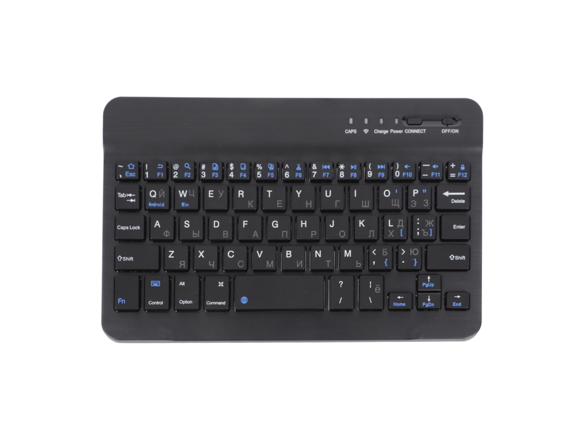 2026 teclado Sem Fio Bluetooth Russo de 7 Polegadas