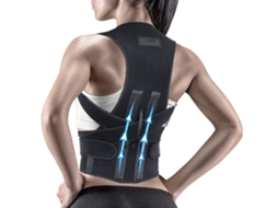 Kklv-corrector De Postura Para Homens E Mulheres, Pulseira Dorsal Ajustável, Suporte Postural Para Pescoço, Espinha E Ombros