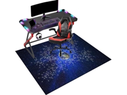 Tapete Cadeira Protetor Gamer Piso Antiderrapante 60 X 70 Cm Parquet Gamer, Escritório, Piso, Pisos