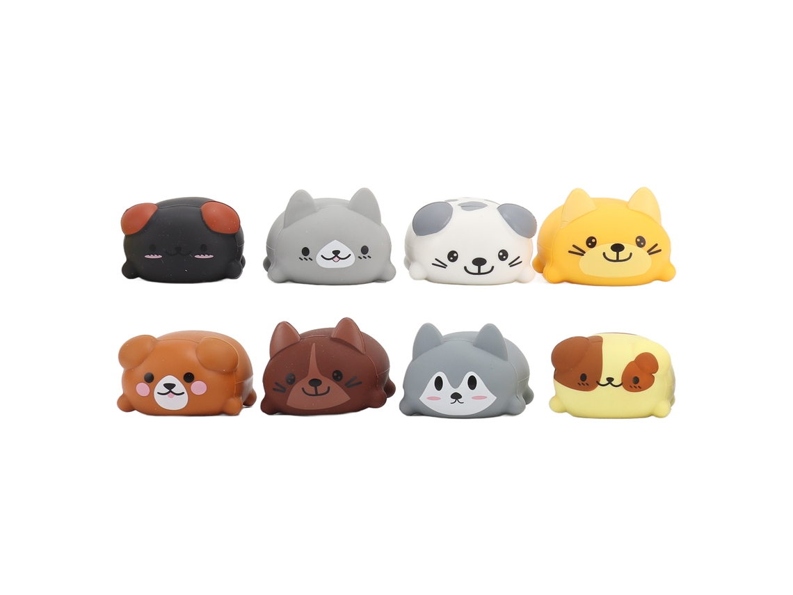 Mali 8pcs Brinquedos Musicais de Escala com Padrão de Cachorro Adorável para Bebês Educação Precoce