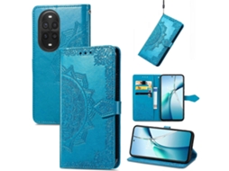 Capa De Couro Para Celular Com Estampa De Flor De Mandala
