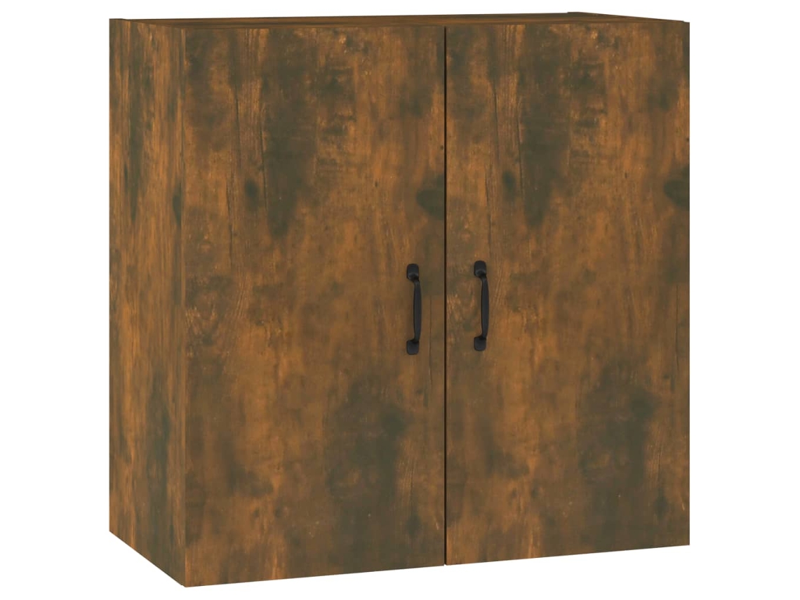 Wall Cabinet, Wall Cabinets Vidaxl Marrom Madeira Processada (n/a)