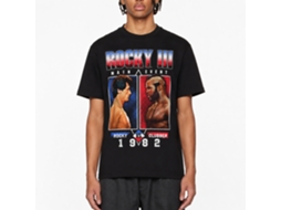 Rockinstone Rocky Movie Rocky Vs Clubber Black Adult T-shirt Size:xl