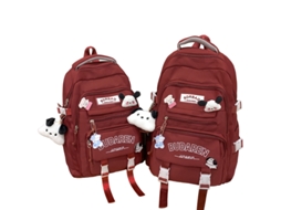 Laxiscreed Mochila Pequena Leve E Confortável Para Crianças E Jovens Com Design De Letra