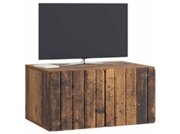 Gabinete de TV de parede MAISON EXCLUSIVE (59,5x41x30 cm) em madeira antiga