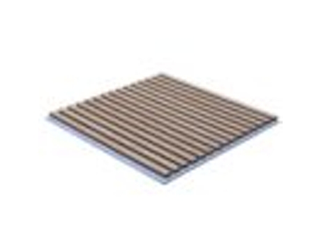 Painel Acústico Classic Oak (mdf Castanho/feltro Cinzento) – 60x60cm