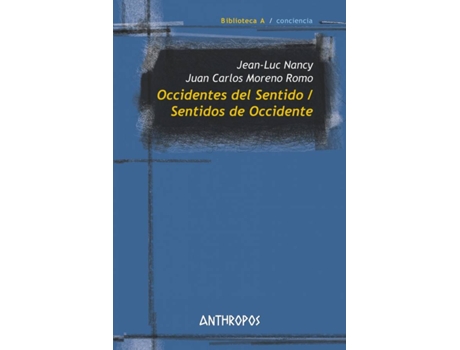 Livro Occidentes Del Sentido/Sentidos De Occidente de Nancy Moreno (Espanhol)