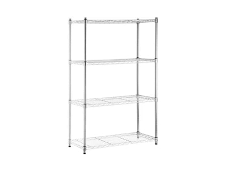 Estante Metálica com 4 Prateleiras Ajustáveis ??137x91,4x35,5 cm 320 Kg 7house