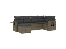 Garden Sofa Set, Garden Sofa Sets Vidaxl Cinzeto Rattan / Vime (n/a)