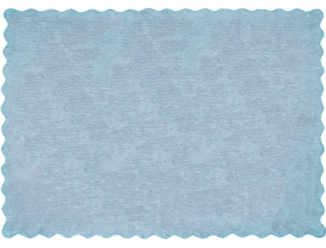 Tapete ARATEXTIL Lisa (Algodão - Azul - 120x160cm)