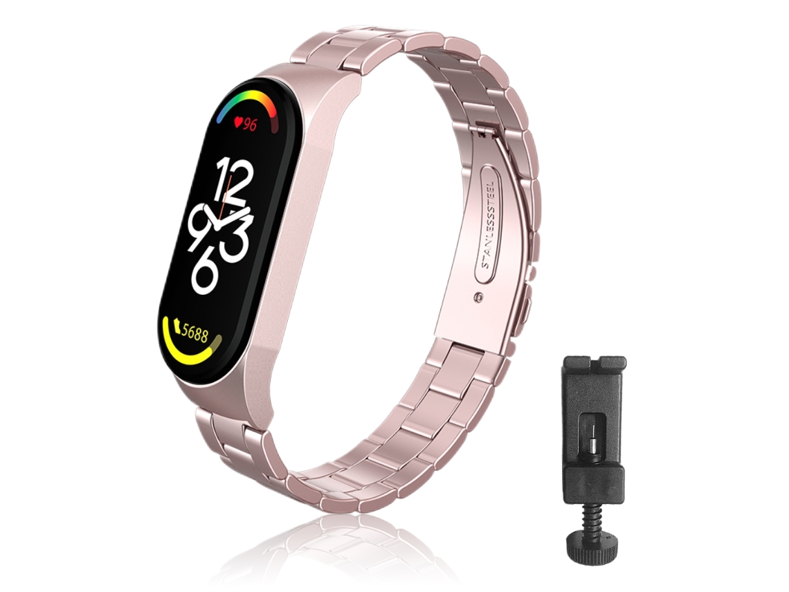 Pulseira de Reposição de Aço para Xiaomi Mi Band 7 | EOOCOO
