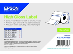 ETIQ EPSON CORT H.GLOSS 102X51MM (610)