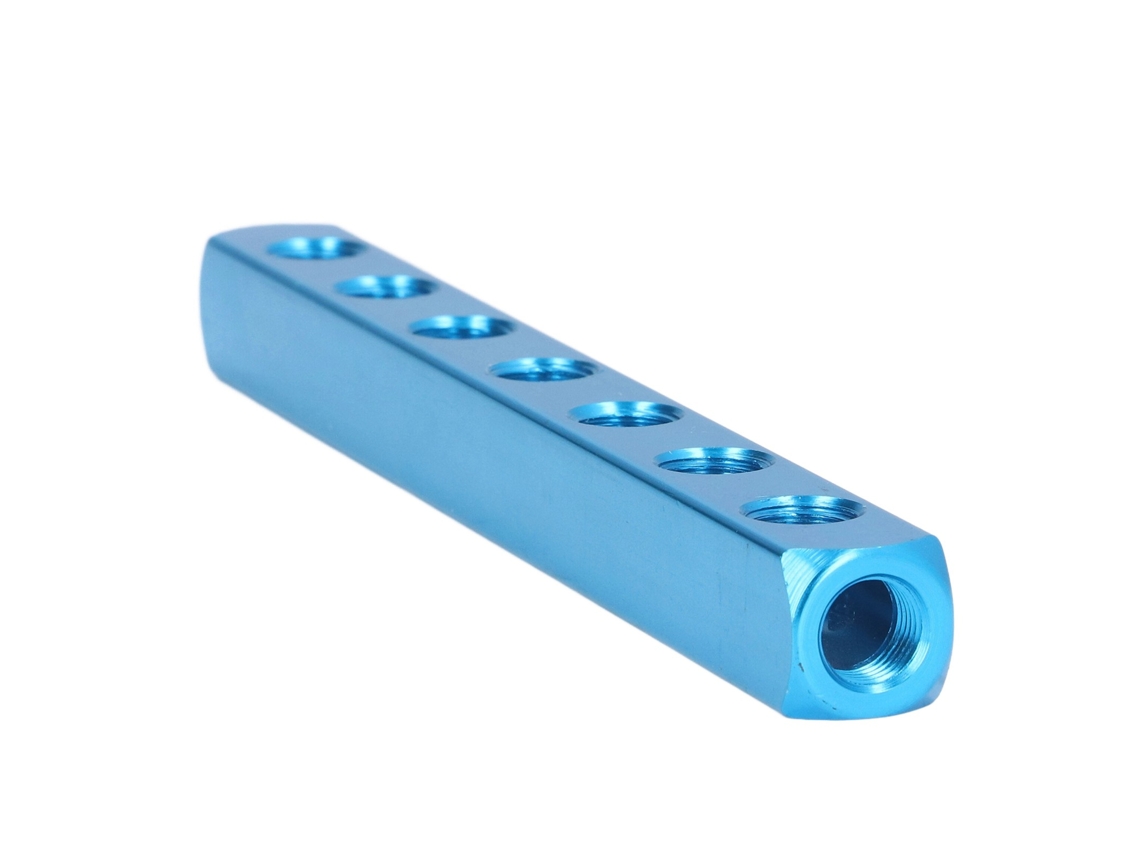 Laxiscreed Bloco De Manifold Pneumático Para Divisão De Ar Em Automação