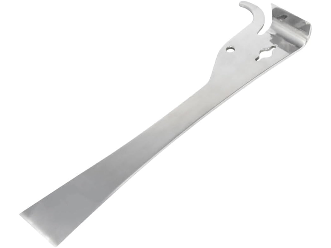 Raspador de Colmeia Inoomp em Aço Inoxidável, Ferramenta para Apicultura com Cabeça Curva para Limpeza de Favos, CHABERLU