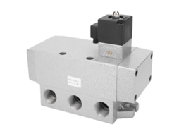 Válvula Solenoide Laxiscreed Com Controlo Elétrico De Uma Só Posição E Cinco Vias