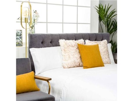 Conjunto de Lençois COTTON ARTEAN (Branco - Cama de 150 cm - Algodão)