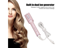 Plancha De Rizado Com Íons Negativos 54w 3 Níveis De Temperatura Desligamento Automático Rosa Para Mulheres