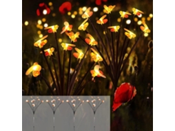 Luminária Solar IP65 para Jardim e Áreas Externas com Iluminação Led AQUAFORGE