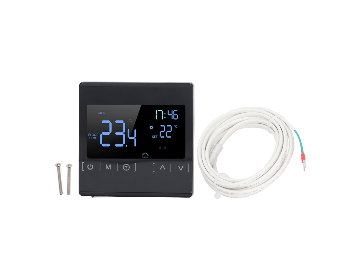 Termostato Digital Programável Touch Screen Inteligente para Sala de Suor Ac85v 250v