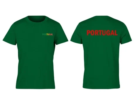 T-shirt TOPBRANDS Portugal Fanático Verde (Outlet Grade A - XL)