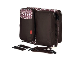 Mali bolsa para Mamãe com Cama para Bebê Plegável de Grande Capacidade Marrom