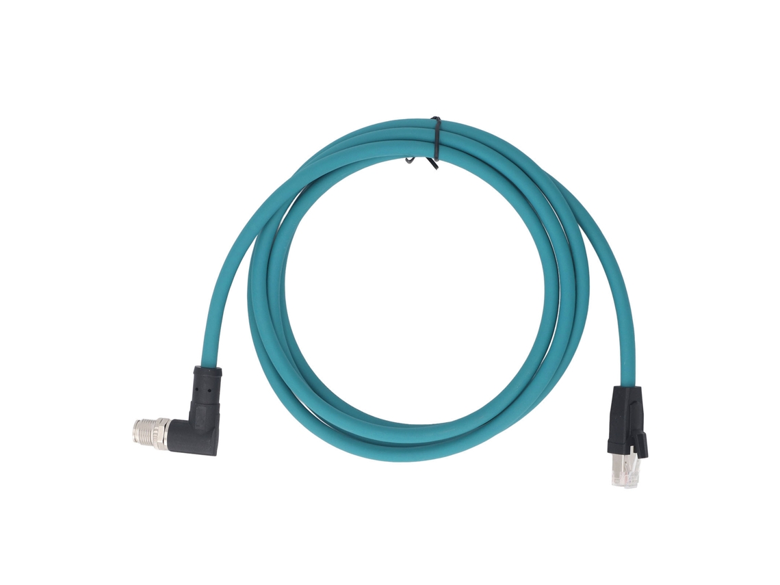 Cabo Ethernet Cat6a M12 8 pinos S/MARCA