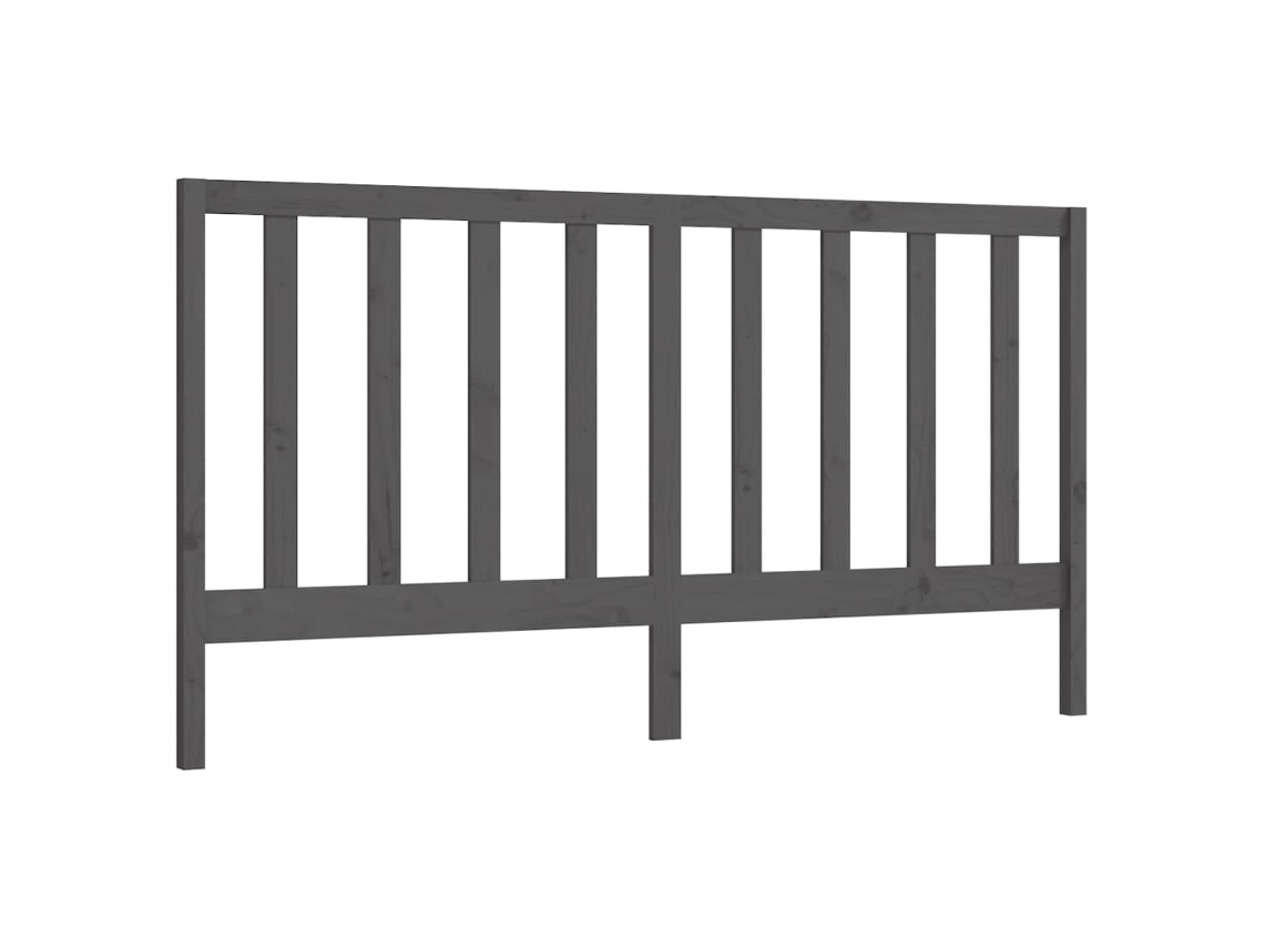 Bed Headboard, Bed Headboards Vidaxl Cinzeto Madeira De Pinho (206 X 100 Cm)