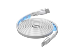 Cabo Magnético Reforçado Plano Usb c para Lightning 3a Power Delivery 60w 1.2m FORCE POWER