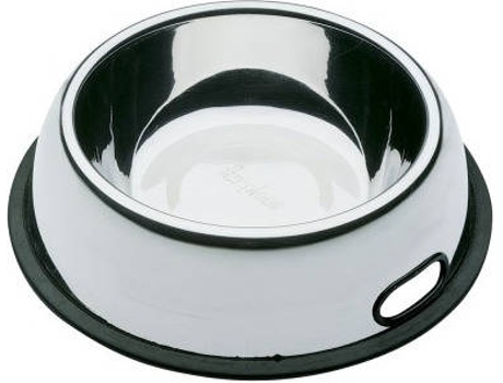 Comedouro para Cães  118565 (Cinzento - 29.3 x 6.6 cm - Aço Inoxidável)