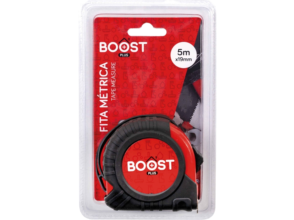 Fita Métrica 5 mts BOOST emb. 1 un