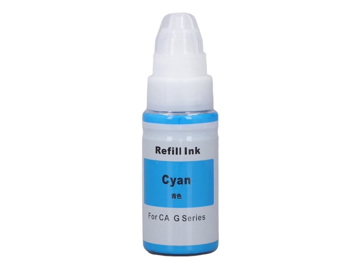 Tinta de Recarga para Impressora G1800 G2800 G3800 G1810 G2810 G3810 Ciano | S/MARCA