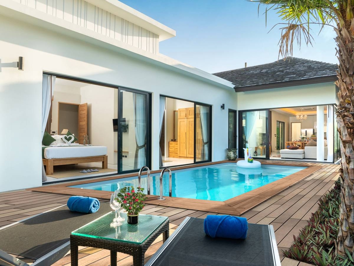 Piscina retangular de madeira "Aruba" - 5,00 x 3,00 x 1,24 m HABITAT ET JARDIN