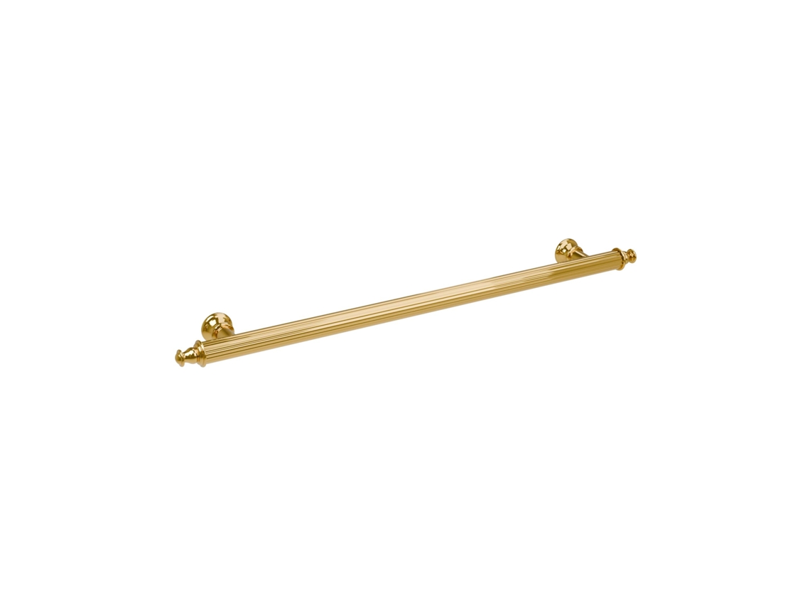 Puxador para Mobiliário Zamac Distância Central 320mm Banhado a Ouro Conjunto de 6 HARDWAREXCHANGE