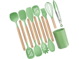 Conjunto De Espátulas De Silicone Premium Antiaderentes E Resistentes A Riscos, Utensílios De Cozinha
