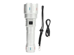 2026 lanterna Led com 10000 Lumens, 5 Modos, Carga Usb Type C, Impermeável para Camping, Trekking, Viagens e Emergências
