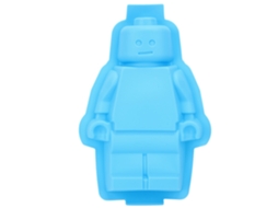 Molde De Silicone Em Forma De Robô Para Gelo Cubos Chocolate Fondant Bolo Ferramenta Diy