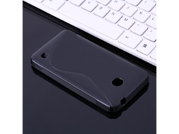 Capa de Proteção TPU preta EOOCOO para Microsoft Lumia 630, 635