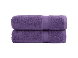 Toalhas De Mãos Premium Solund 2pcs 50x100 Cm 600 Gsm Roxo Wsd286635