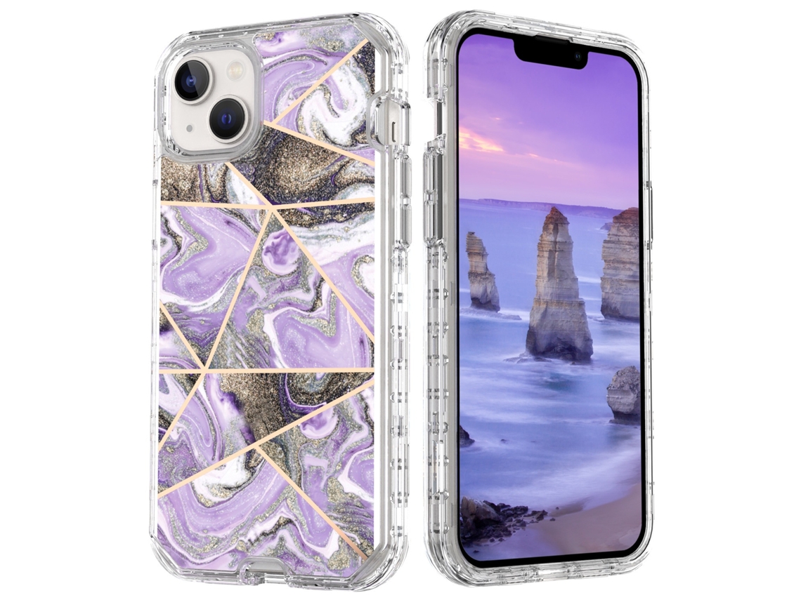 Capa Para Iphone 17 Air - Capa Transparente Com Estampa De Mármore, Fofa, Moderna, Macia, Fina E Protetora Contra Impactos.