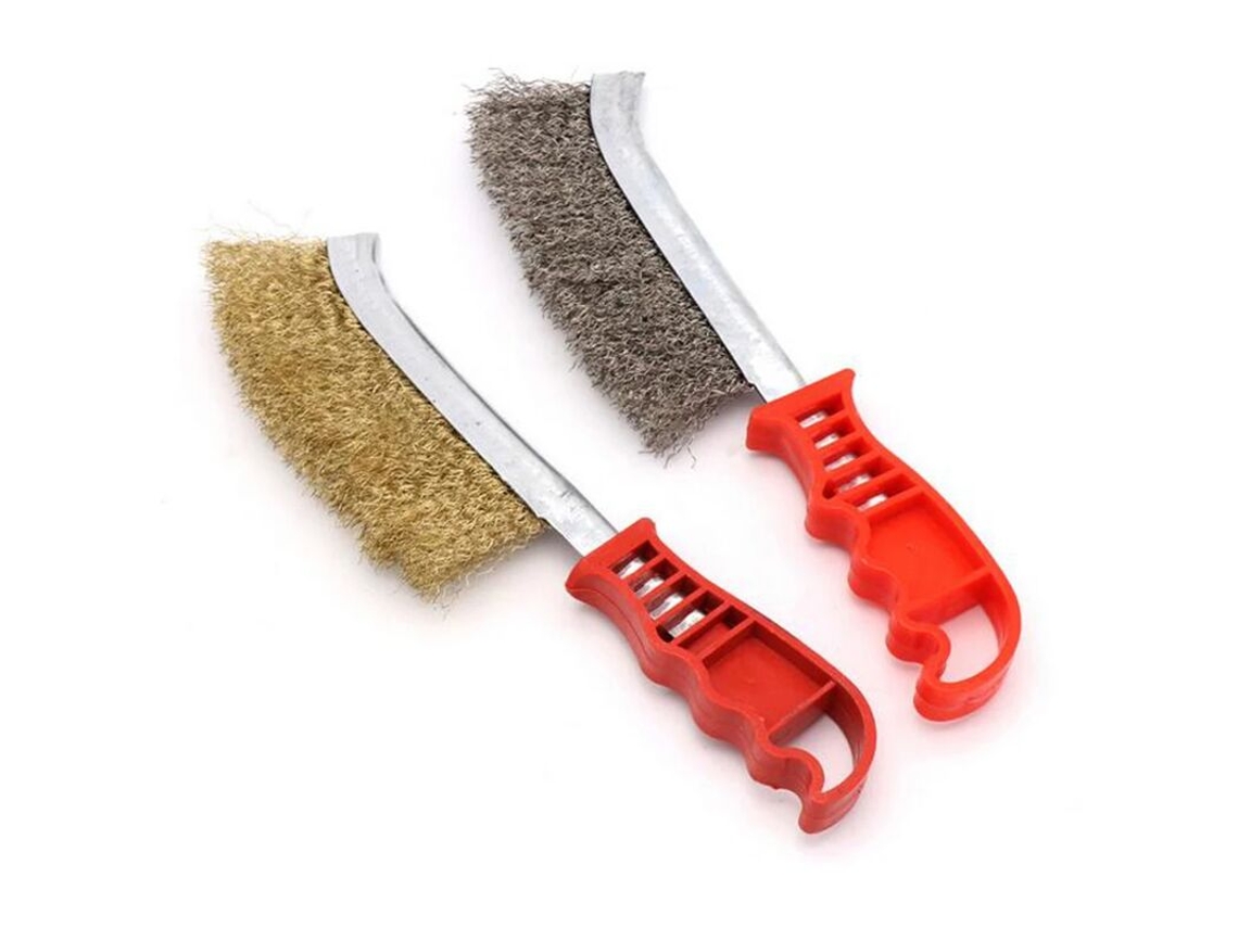 Escova De Limpeza Para Churrasqueira, Utensílios Para Churrasco E Piquenique, Pacote Com 1 Unidade (cor Aleatória)