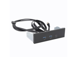 Painel Frontal Com Hub Usb 3.2 Gen 2 De 5,25 Polegadas, Unidade