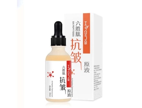 Peptide Colágeno Anti Rugas Soro Ácido Hialurônico Essência Hidratante 30ml Hyqing
