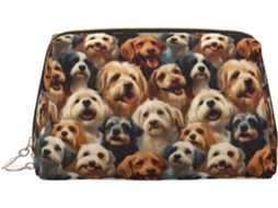 Nécessaire de Maquiagem Fofa com Estampa de Cachorrinho S/MARCA