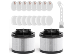 Aspirador Filtro Reposição Para Lvac-300 Sem Fio Pau Lsv-v202f-wus, Motor Filtros F