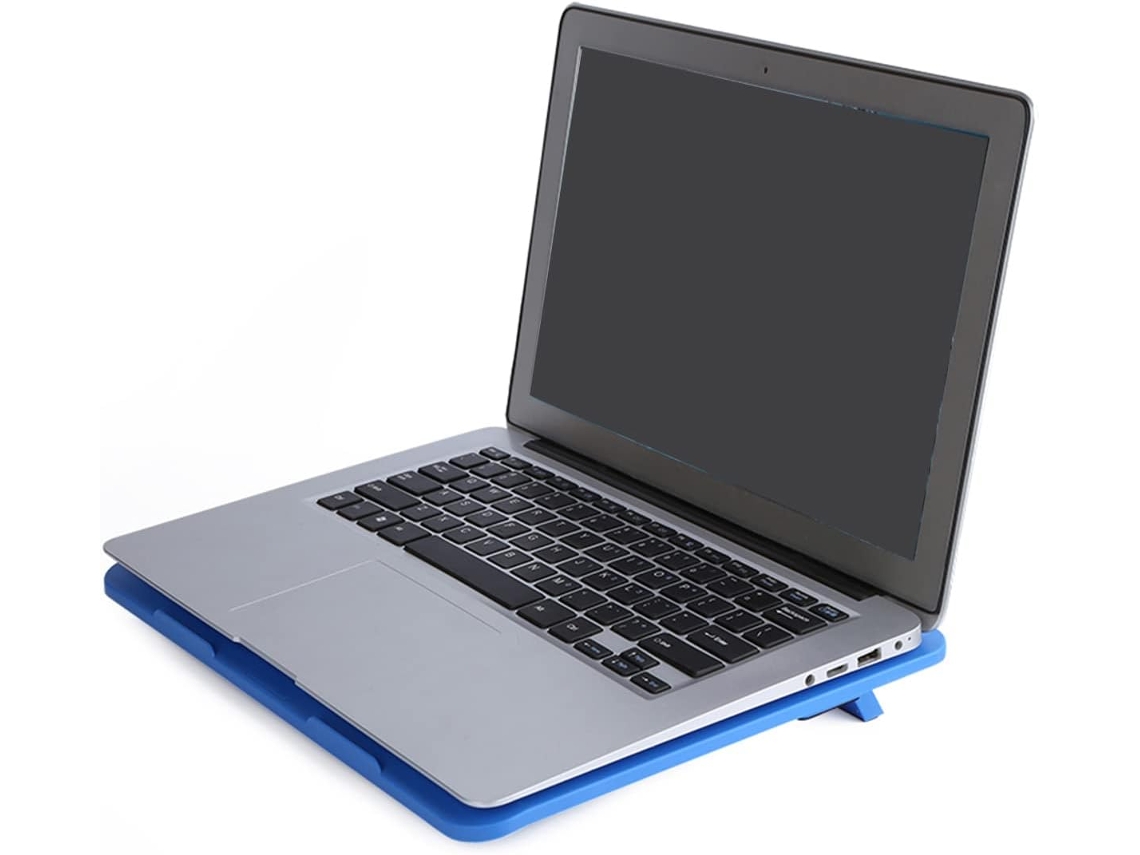 Base De Resfriamento Com Ventilador E Usb, Design Ergonômico (azul)