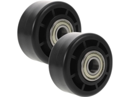 Rodízios Giratórios Para Equipamentos De Ginástica, Rolamento 74x34 Mm