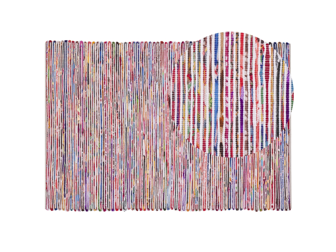 Tapete feito à mão de estilo boho BELIANI Bartin de Poliéster Multicolor 160x230