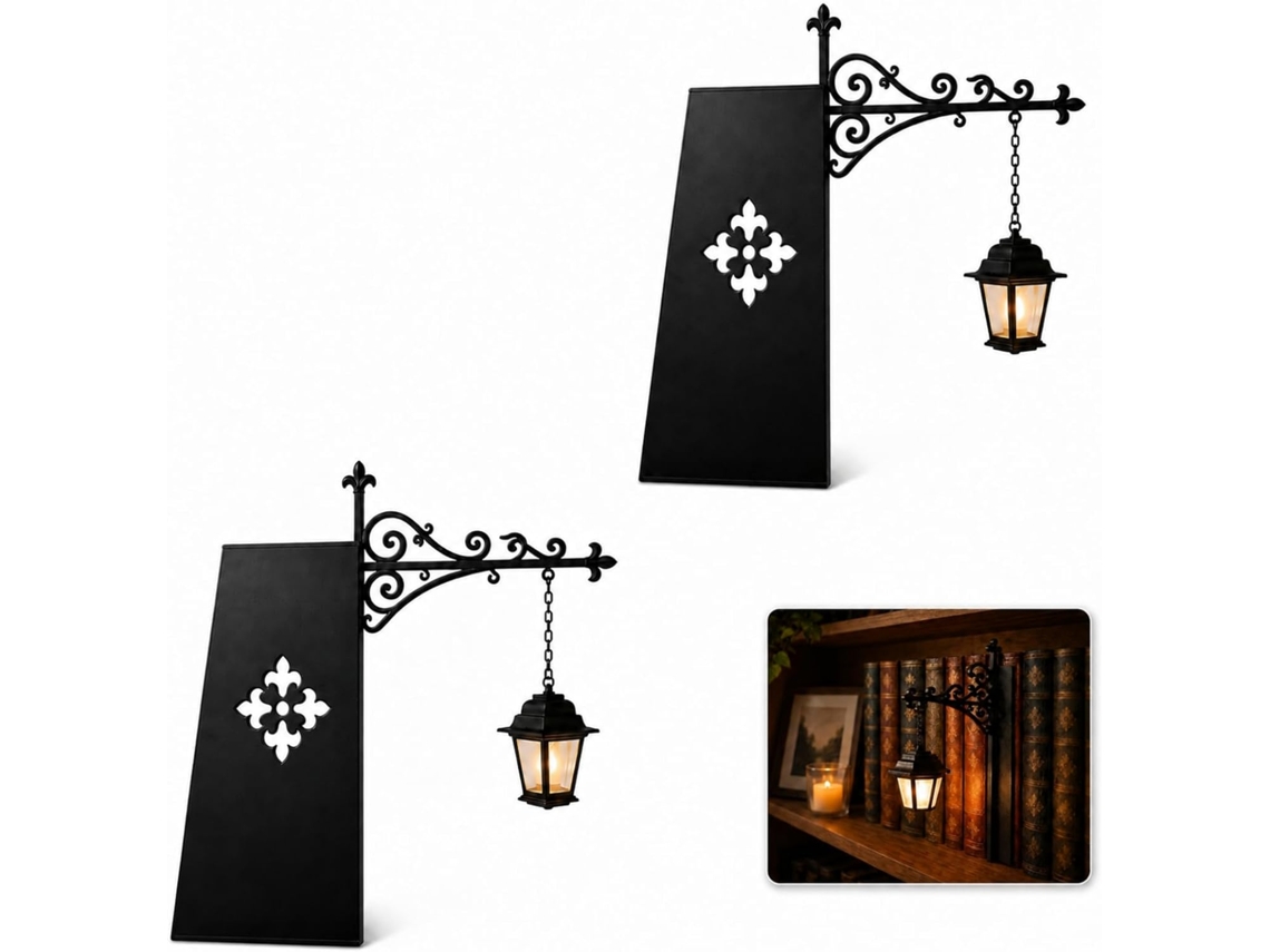 Luminária De Estante, Luz Led Quente, Para Cantinho Leitura Em